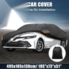 Toyota Camry Waterproof Aluminum Film Car Cover (2007–2022)