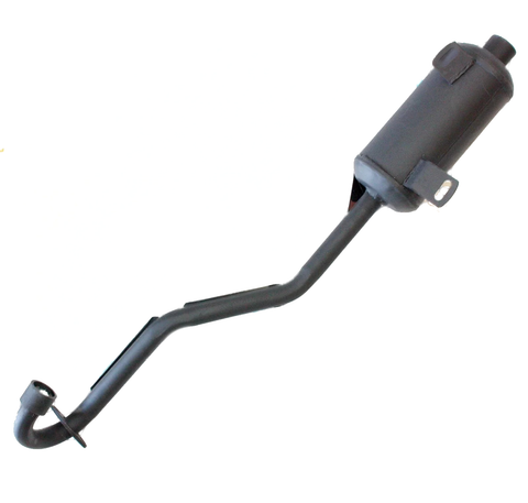 200 250cc Bull Style Farm Quad ATV Exhaust Pipe & Muffler System