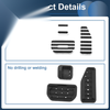 Suzuki Swift (No Mark) Silver Tone Foot Accelerator Pedal Covers