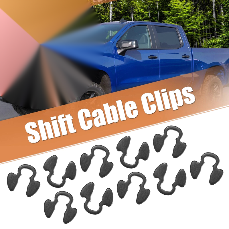 Chevy Silverado / GMC Sierra 4L80E 4L60E 10 Pcs Shift Cable Clips