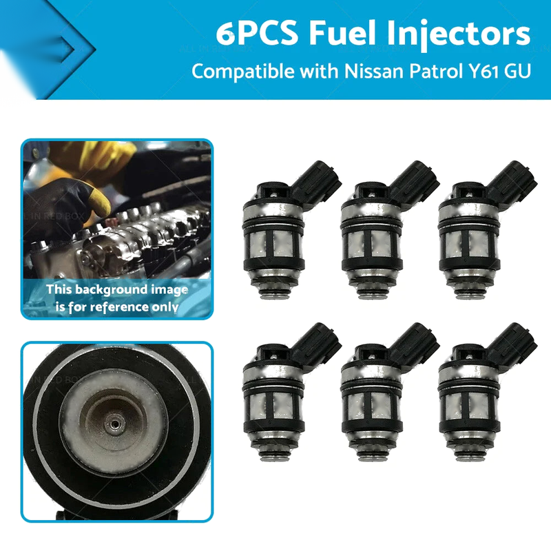 Nissan Patrol GU Y61 4.5L 6 x Fuel Injectors (1997-2001)