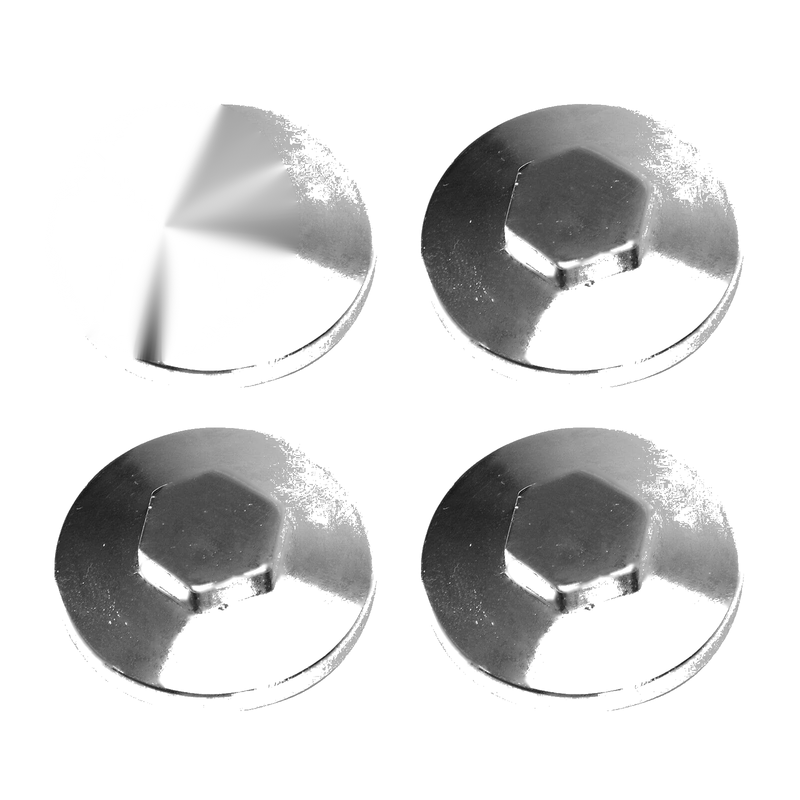 Honda CB 350 400 500 550 750 4x Valve Caps + O-Rings (1970-1978)