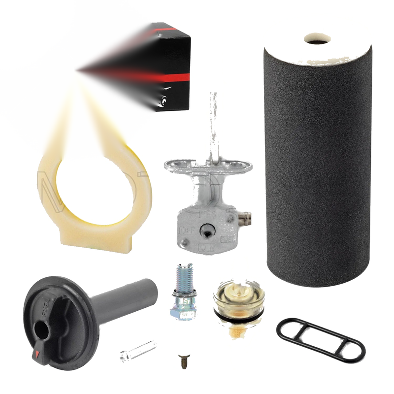 YAMAHA Grizzly 660 YFM660F 02-08 Air Filter Foam Cleaner Fuel Valve Petcock