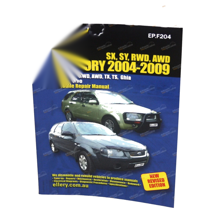 Ford Territory 4x4 Repair Manual (2004 - 2009)