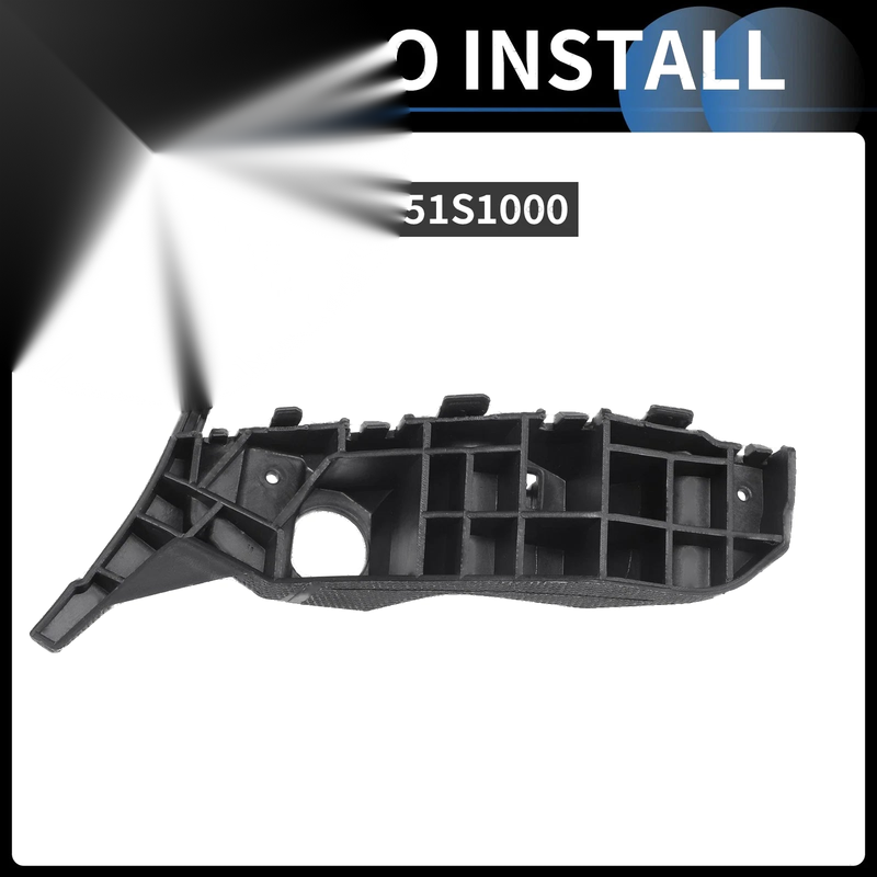 Hyundai Santa Fe Left Front Bumper Retainer Bracket (2019-2020)