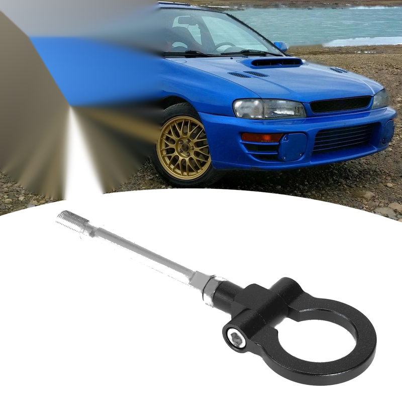 Subaru Impreza WRX BRZ Black Front Bumper Tow Hook Screw