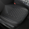 Car SUV Black PU Leather Front Seat Cover Cushion (Universal)