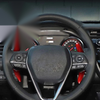 Camry 2018+ Red Real Carbon Fiber Steering Wheel Shift Paddle Switch Fit