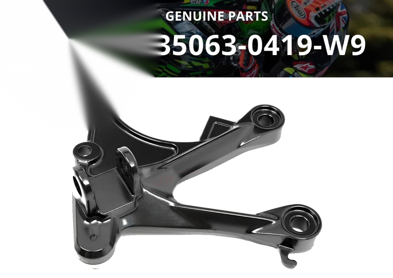 KAWASAKI ZX6R Right Rear Foot Peg Mounting (2007–2008)