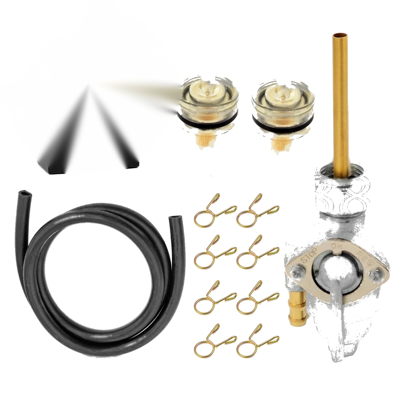 Honda CL175 / CB350 / CL350 / SL350 / CB360 / CB450 / CL450 Fuel Tank Valve Petcock Kit (1969–1974)
