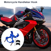 Motorcycle Arc Hanging Hook / Aluminum Alloy / Hexagon Wrench Screw Washer Blue