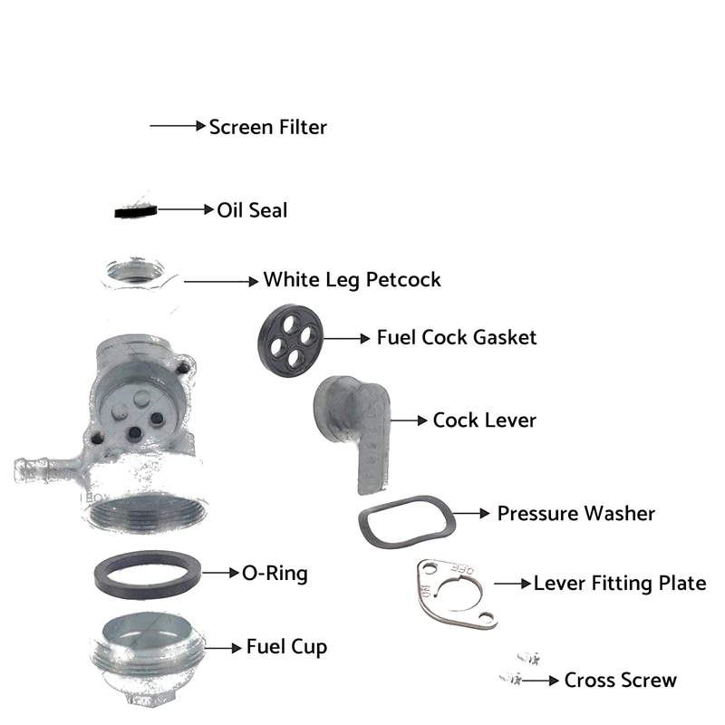 Honda Generator Fuel Tap Tank Switch Valve