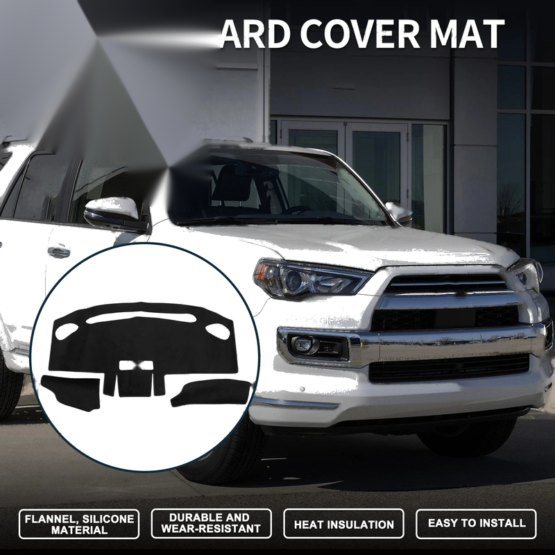 Mazda Flair Wagon (2012-2020) Black 1 Set Dashboard Cover Mat