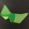 Kawasaki Z750 Z750R Z1000 Headlight Guard Shield Green Lens Cover (2004-2019)