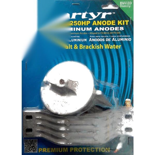 Yamaha 200-250HP Outboard, Martyr, Salt Water Anode Kit