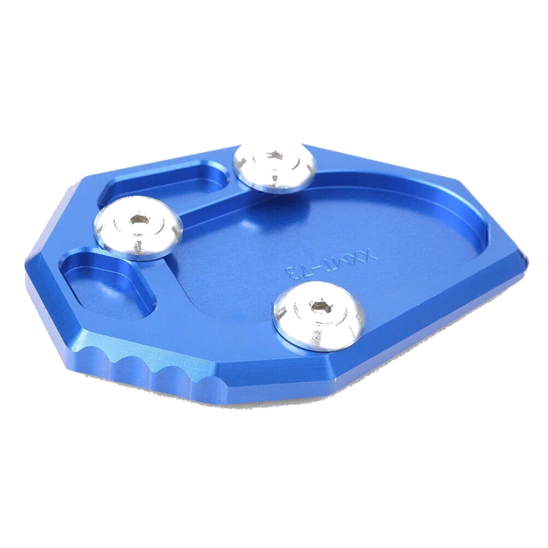 Yamaha FZ6R (2009-2015) - Blue Sidestand Kickstand Extension Pad