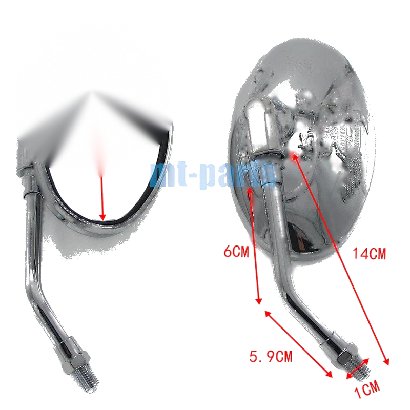 Kawasaki VN400 VN750 VN800 VN900 Rear View Mirror (1995-2014)