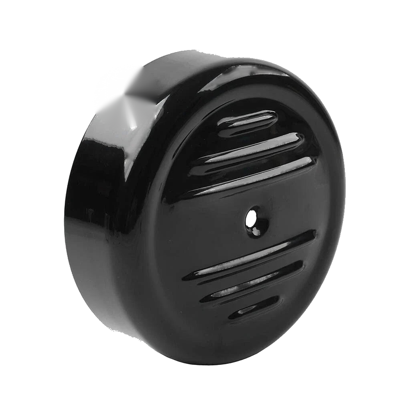 Harley FXD FLST FXST 7" Round Stripe Air Cleaner Cover (2000-2017)