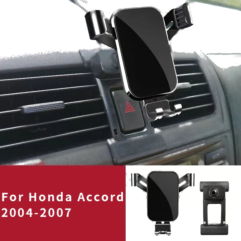 Honda Accord Dashboard Air Vent Mount Clip Gravity Phone Holder (2004–2007)