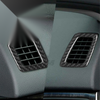 Honda Accord Black Carbon Fiber Dashboard Air Vent Cover (2013-2017)