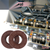 Oil Seal / 22x45x8mm / Rotary Shaft Seal FKM Rubber Brown 2 x Pcs