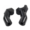Harley Dyna Softail Road King 3.5" Pullback Handlebar Risers Black