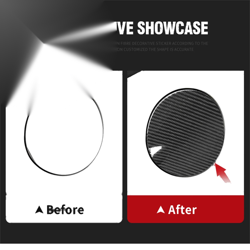 Fiat 500 Abarth 595 Fuel Tank Cap Cover (2012-2019)