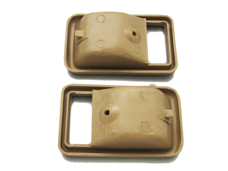 Toyota Corolla E70 KE70 (1979-1982) - Cream 2 x Interior Door Cup Bezels