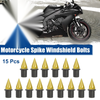 Motorcycle M5 Screws / Pack of 15 / Motorcycle Fairing Bolts Screws Nuts