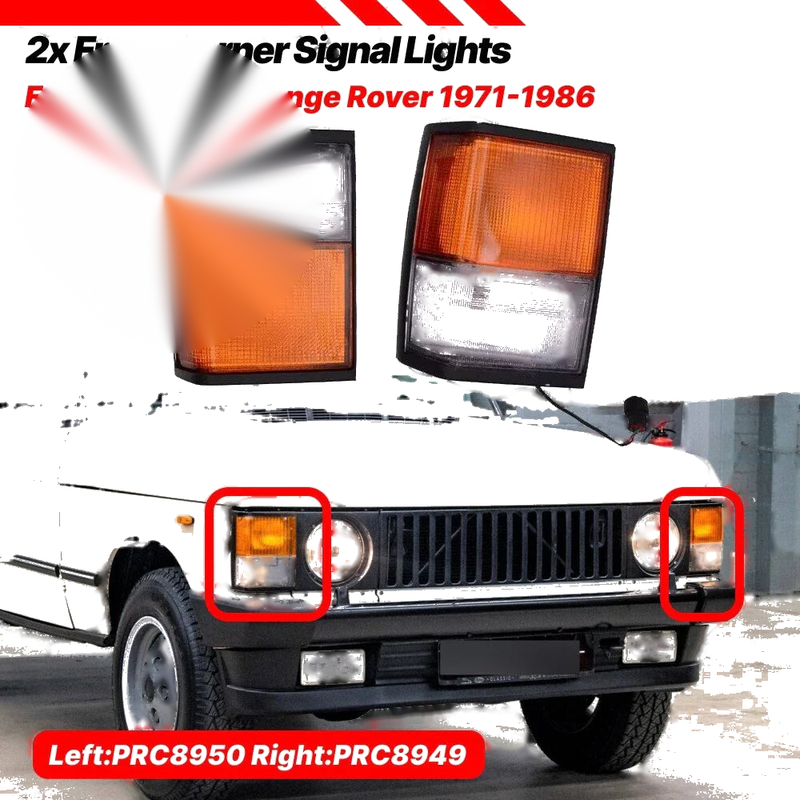 Land Rover Range Rover Front Corner Signal Lamp (1971–1986)