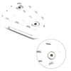 Ducati Multistrada 950 1200 1260 Brake Pedal Extension Pin (2015-2023)
