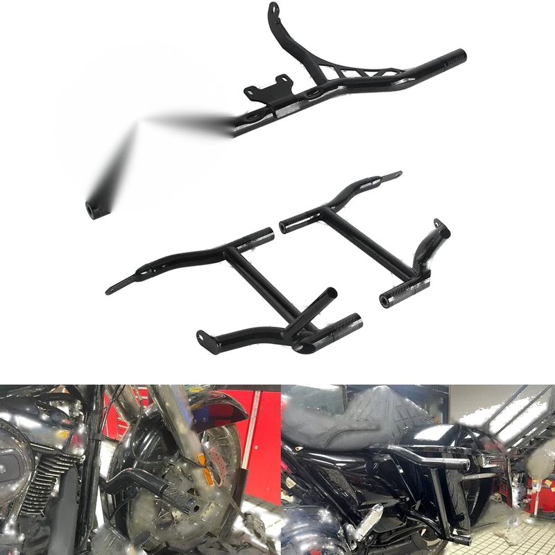 Harley Touring Saddlebag Guard Rails (2014-Current)