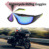 MakeModel 1Pc Goggles Motorcycle Green Lens Black Frame Tri-acetel Cellulose