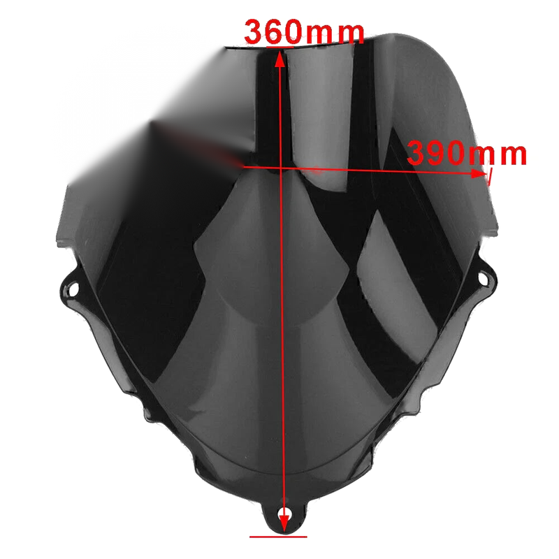 SUZUKI GSX600F / GSX750F (1998-2008) Iridium Color Windshield