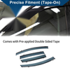 Honda Fit Side Vent Visors Window Deflectors (2009-2014)