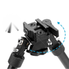 Hunting & Shooting 6.5"-9" Tactical 360° Swivel QD Rifle Bipod Mount