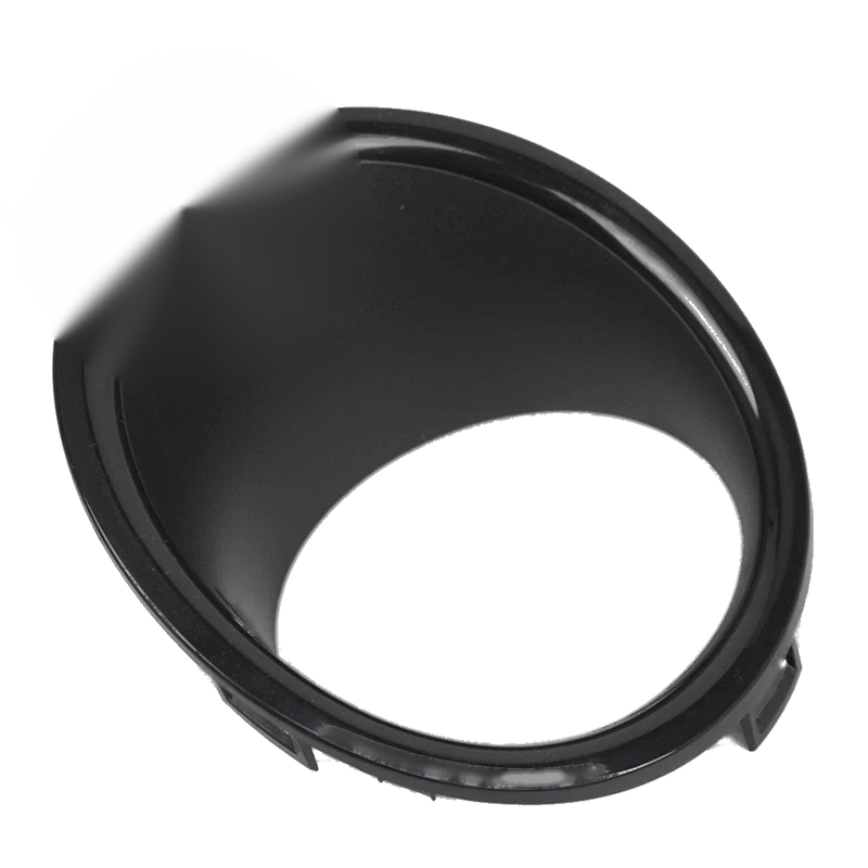 Mini Cooper Right Black Front Fog Light Lamp Ring Cover (2007-2011)