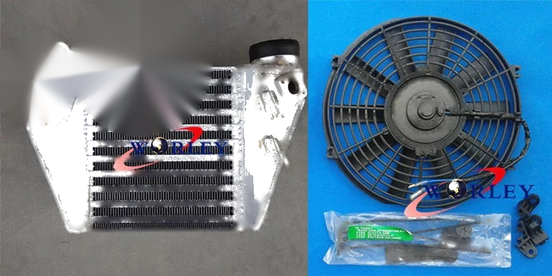 VW Golf MK4 GTI Audi A3 Bora 1.8T 1.9TDI Side Mount Intercooler & Fan