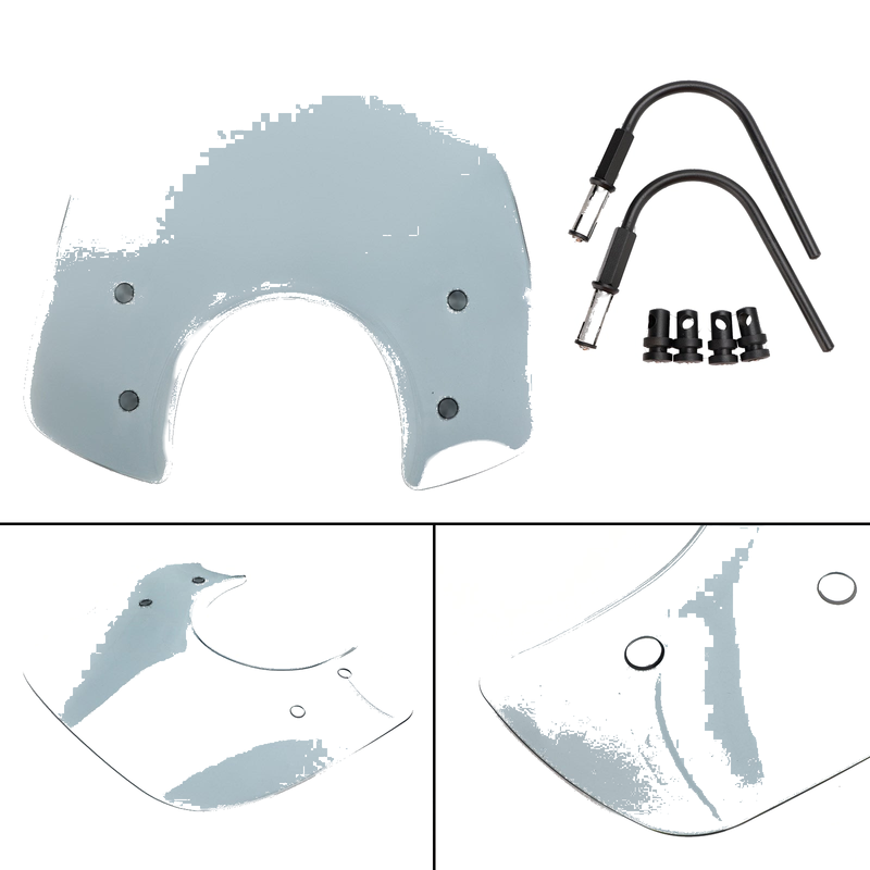 Vespa LX50 LX125 LX150 GT200 GTS250ie GTS300 Super Generic Windshield Windscreen fit