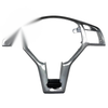 Benz CLA Class W117 Custom Fit Silver Steering Wheel Trim (2012–2014)