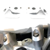 BMW R1200RS CNC Handlebar Mounts Clamps Risers (2015-2018)