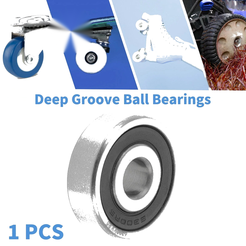 Scooter Skateboard Wheel 6300VV P0 10x35x11mm Deep Groove Ball Bearings