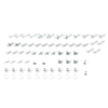 Honda CRF150 CRF250 CRF450R CR85 70pc Body Bolt Kit Fasteners (2007-2023)