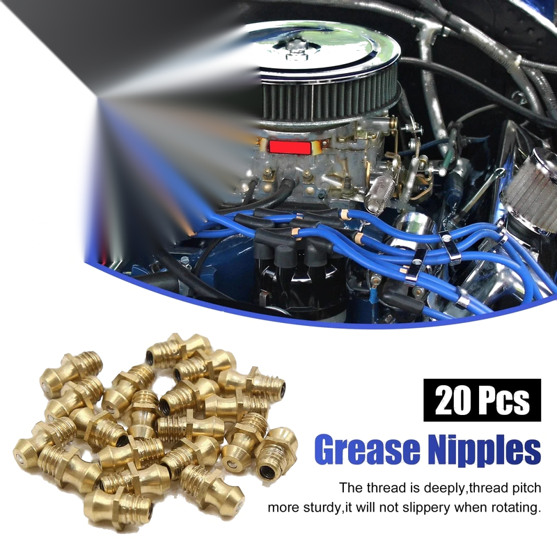 Motorcycle Grease Nipple Fitting 20 x M6x1
