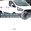 Ford Transit Custom Right Side Rearview Mirror Cover Cap White (12-23)