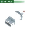 KIA Pregio Van 2.7D (1997) 1 x Gray Transmission Speed Sensor