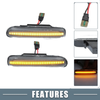 BMW 325i 330i E46 LED Side Marker Amber Light  Clear Lens (2001-2006)