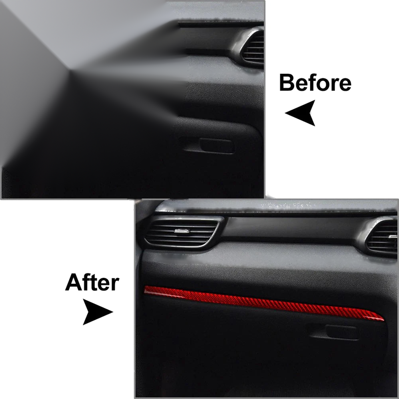 Hyundai Veloster JS Glove Box Panel Cover Trim Strip (2019-2023)