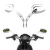 Harley CVO Tri Electra Street Glide Freewheeler Chrome Rearview Mirrors