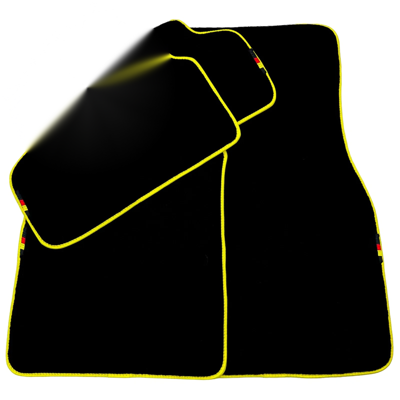 BMW 6 Series M6 E63 Coupe Black Floor Mats (2005-2010)